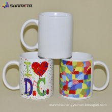 Sunmeta 11oz White Blank Sublimation Ceramic Coating Mug Made in China At Low Price Wholesale